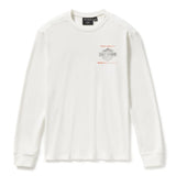 Harley-Davidson Men's Parts & Service Long Sleeve Thermal - White