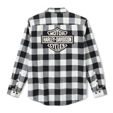 Harley-Davidson Men's Bar & Shield Buffalo Check Flannel - Plaid