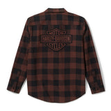 Harley-Davidson Men's Bar & Shield Buffalo Check Flannel - Plaid