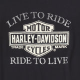 Harley-Davidson Women's Bling Bar & Shield Short Sleeve Crew Tee