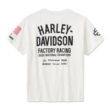 Harley-Davidson Factory Racing 2025 National Champions - White