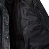 HARLEY-DAVIDSON® WOMEN'S BLACKED OUT LEATHER PUFFER // 97012-24VW