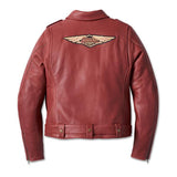 Harley-Davidson® Women's 120th Anniversary Cycle Queen Leather Biker Jacket // 97029-23VW