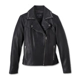 Harley-Davidson® Women's Classic Eagle Studded Leather Jacket // 97046-23VW
