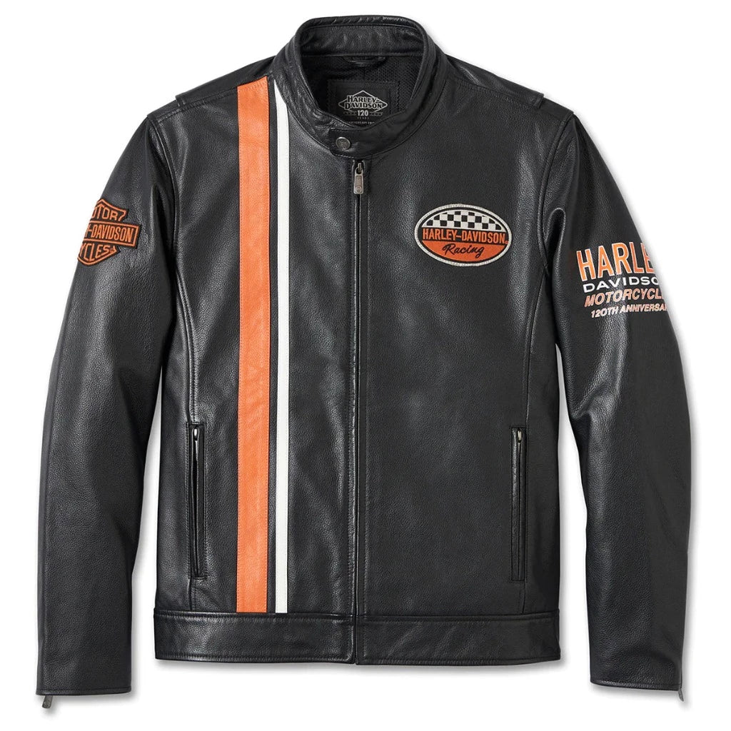 Men's 120th Anniversary Leather Jacket – Pfaff Harley-Davidson