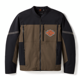 JACKET-TEXTILE,WATERPROOF,BLACK/GREN,PPE