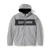 Haley-Davidson Men's H-D® Trenton Deflector 2.0 Hooded Riding Fleece - Colorblock - Billiard Grey & Harley Black
