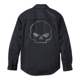 SHIRT JACKET-OPERATIVE,TEXTILE,BLACK,PPE