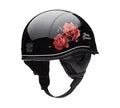 HELMET-BUSBY ULTRA LT,1/2(J03)DOT,GLSBLK ROSE