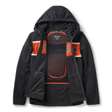 Harley-Davidson Men's H-D Trenton Deflector 2.0 Hooded Riding Fleece