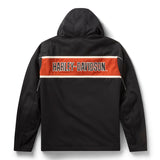 Harley-Davidson Men's H-D Trenton Deflector 2.0 Hooded Riding Fleece