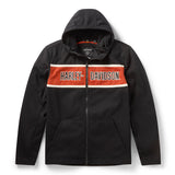 Harley-Davidson Men's H-D Trenton Deflector 2.0 Hooded Riding Fleece