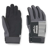 Women's Astor Mixed Media Gloves - Grey