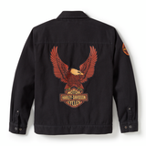 JACKET-WOVEN,BLACK