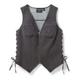 Harley-Davidson Women's Live to Ride Denim Vest