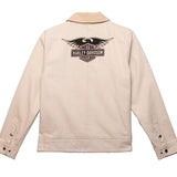 Women's Mechanic Canvas Jacket - Tan