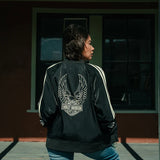 FREEDOM EAGLE JACKET-WOVEN, BOMBER, BLACK