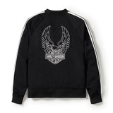 FREEDOM EAGLE JACKET-WOVEN, BOMBER, BLACK
