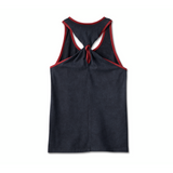 HARLEY-DAVIDSON® WOMEN'S NATIONAL ANTHEM TWIST BACK TANK // 97503-23VW