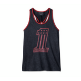 HARLEY-DAVIDSON® WOMEN'S NATIONAL ANTHEM TWIST BACK TANK // 97503-23VW