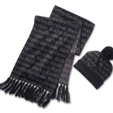 Harley-Davidson Women's H-D Winter Beanie & Scarf Set - Black