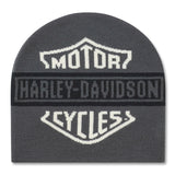 Harley-Davidson Men's H-D Essential Colourblock Beanie - Asphalt