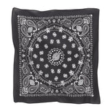 American Heritage Oversized Bandana - Black