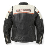 Harley-Davidson Women's H-D Miss Enthusiast III Leather Riding Jacket