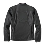 Harley-Davidson Willie G Skull Graphic Leather Riding Jacket