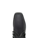 Harley-Davidson Women's Korsen Fringe Riding Boot - Black