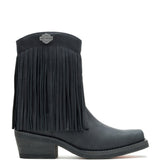 Harley-Davidson Women's Korsen Fringe Riding Boot - Black