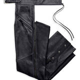 Men's Distressed Leather Chaps