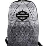 Harley-Davidson Bar & Shield Logo Fly-Weave Lightweight Backpack, Gray/Black