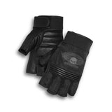 Harley-Davidson Winged Willie G Skull Fingerless Gloves
