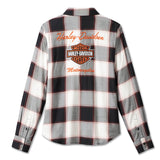 Harley-Davidson Women's Classic Logo Plaid Shirt