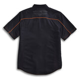 Harley-Davidson Men's Black Vented Performance Wille G Skull Shirt