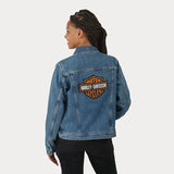 Harley-Davidson Women's Essential Bar & Shield Denim Jacket