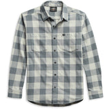Harley-Davidson Men's #1 Logo Plaid Shirt