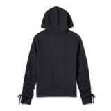 Harley-Davidson Women's Willie G Skull Tie Sleeve Hoodie
