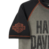 Harley-Davidson Men's Iron Bar Raglan Tee