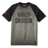 Harley-Davidson Men's Iron Bar Raglan Tee