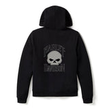 Harley-Davidson Women's Willie G Skull Full Zip Fleece Hoodie