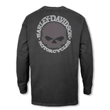 Harley-Davidson Willie G Skull Long Sleeve Tee - Black