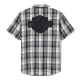 Harley-Davidson Men's Bar & Shield Plaid Shirt