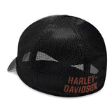 Harley-Davidson Washed Colourblock Fitted 39THIRTY Baseball Hat