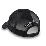 Harley-Davidson Women's Script Trucker Cap - Harley Black