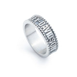 Harley-Davidson Men's H-D Raised Logo Band Ring