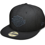 Harley-Davidson Men's Tonal Bar & Shield Logo Fitted 59FIFTY Cap