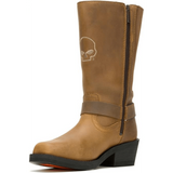 Harley-Davidson Women's Korsen Tall Ride Waterproof Motorcycle Boots - Brown