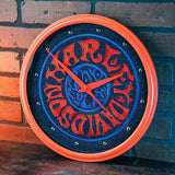 Harley-Davidson H-D 1970s Psychedelic Clock // HDL-16648